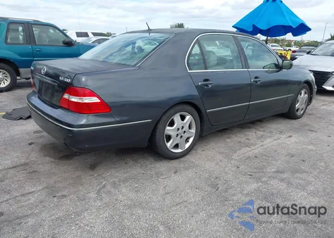 2004 Lexus Ls 430 z USA, uszkodzony, nr VIN JTHBN36F740170755
